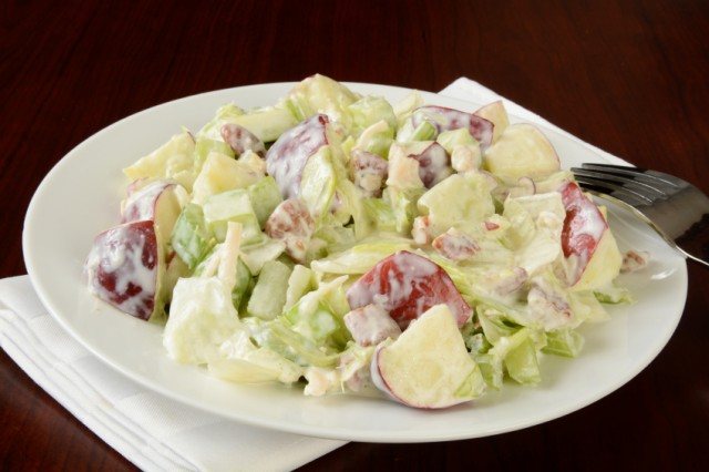 Chicken Waldorf salad