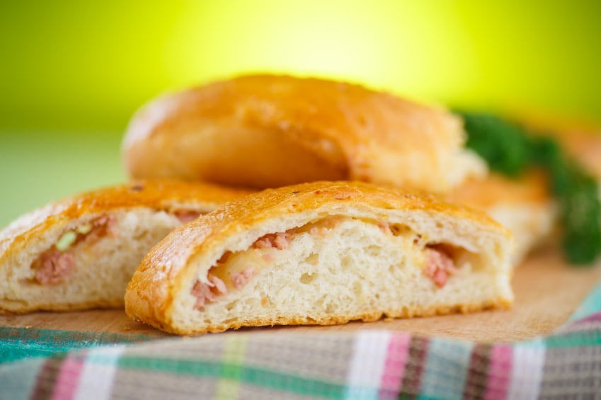 calzone, cheese