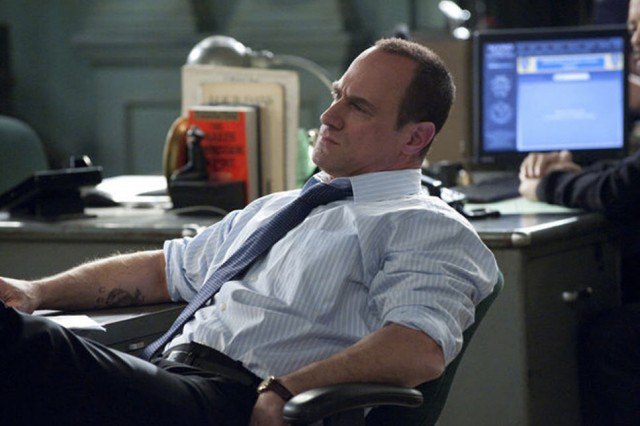 Christopher Meloni as Detective Elliot Stabler in 'Law and Order: SVU.'