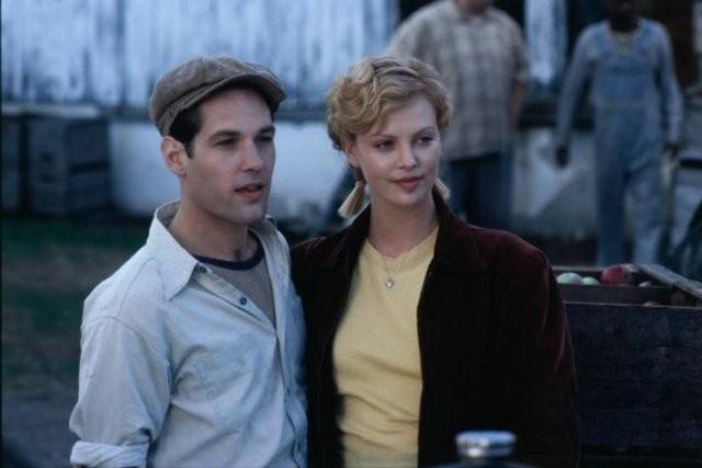 Paul Rudd and Charlize Theron in 'The Cider House Rules.'