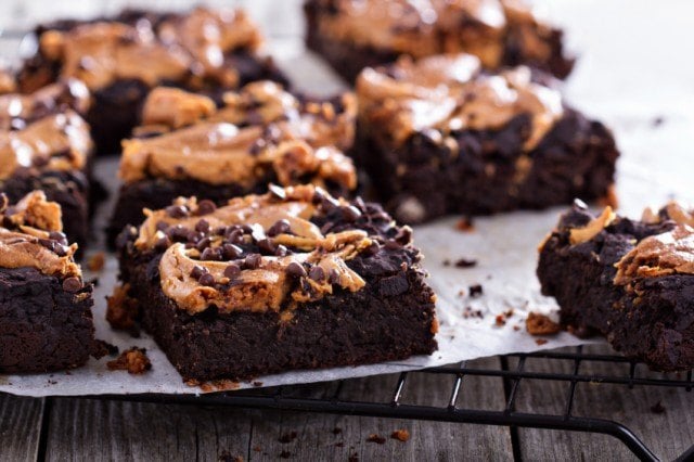 peanut butter brownies