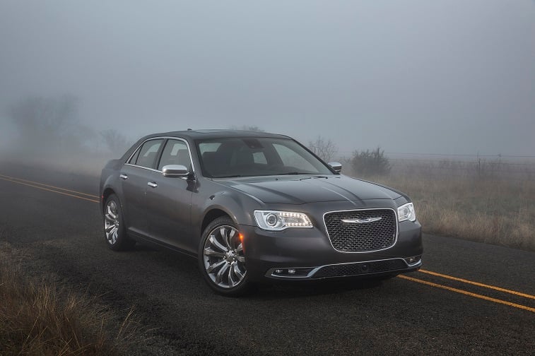 Road shot of 2015 Chrysler 300C sedan