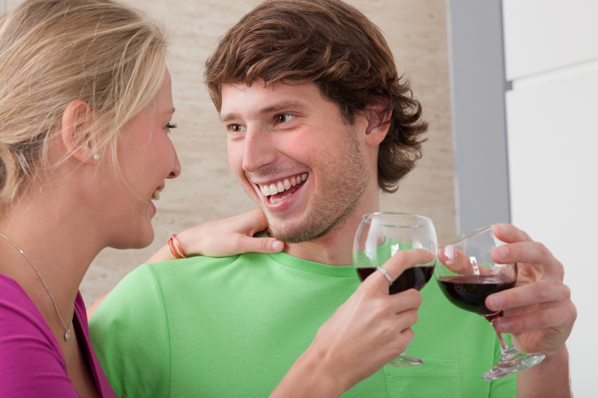 couple having fun, date
