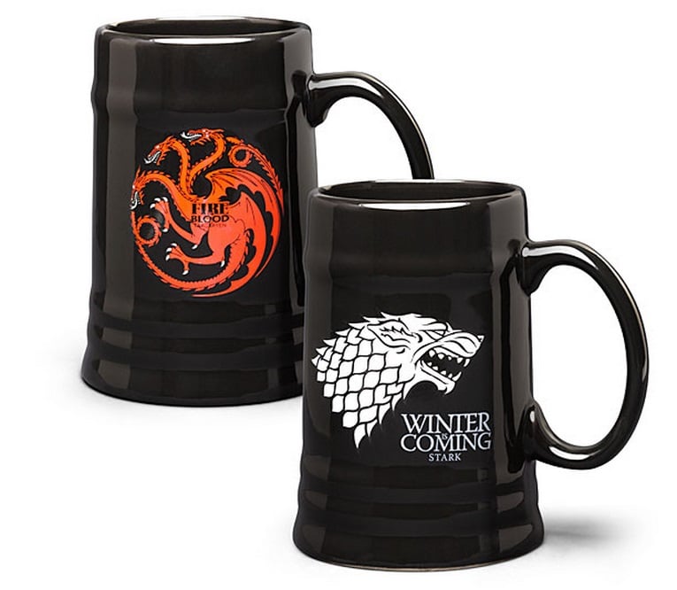 Game of Thrones Ceramic Steins