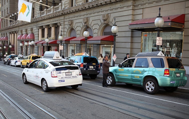 Taxis in San Francisco