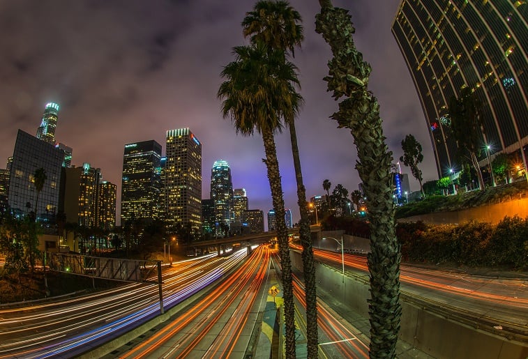 Downtown of Los Angeles