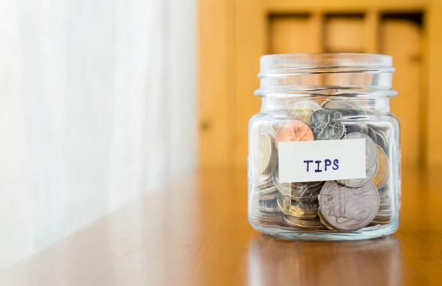 Tip jar