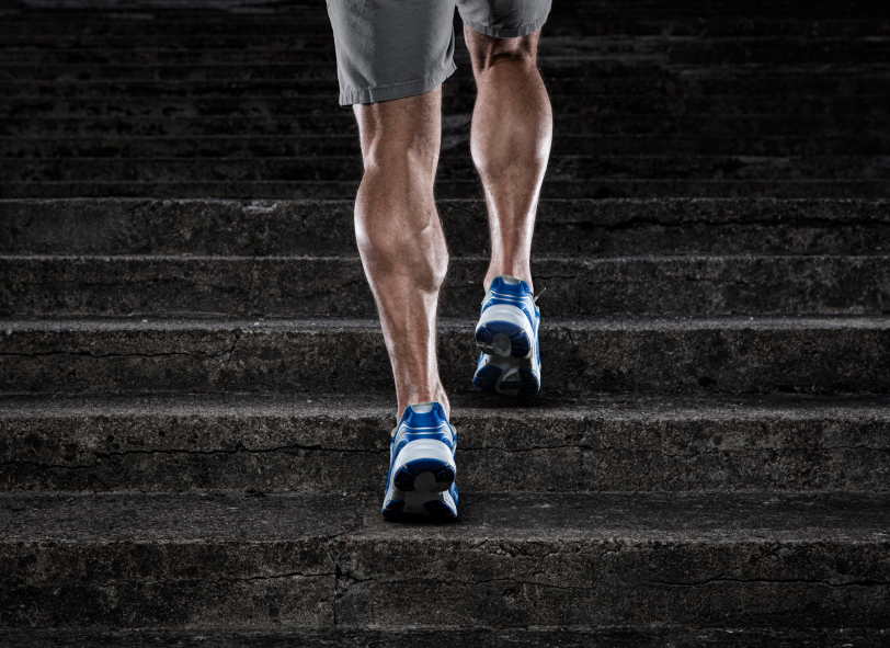 running stairs
