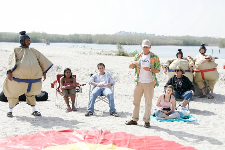 The Office actors on the beach