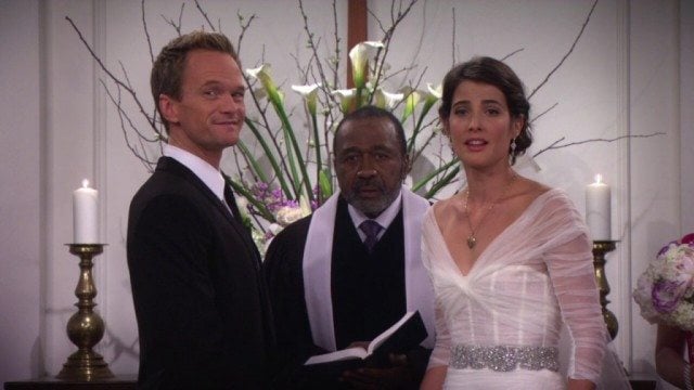 Neil Patrick Harris and Cobie Smulders in 'How I Met Your Mother.'