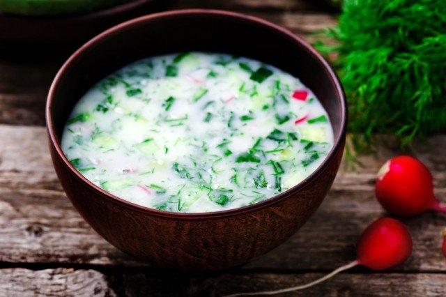 cold soup, cucumber