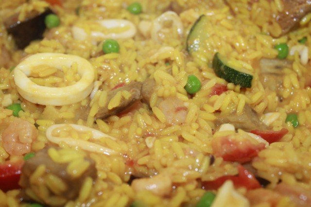 seafood paella
