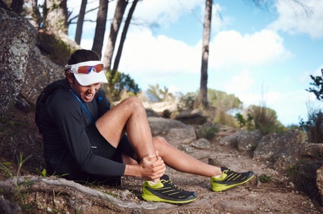 runner with shin splints runner with shin splints