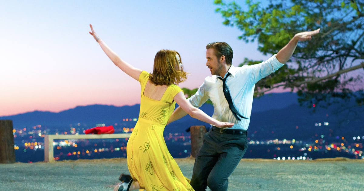 Emma Stone and Ryan Gosling in La La Land Emma Stone and Ryan Gosling in La La Land