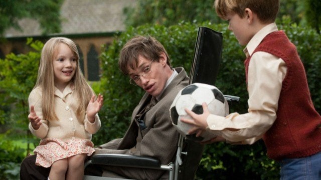 Eddie Redmayne in The Theory of Everything