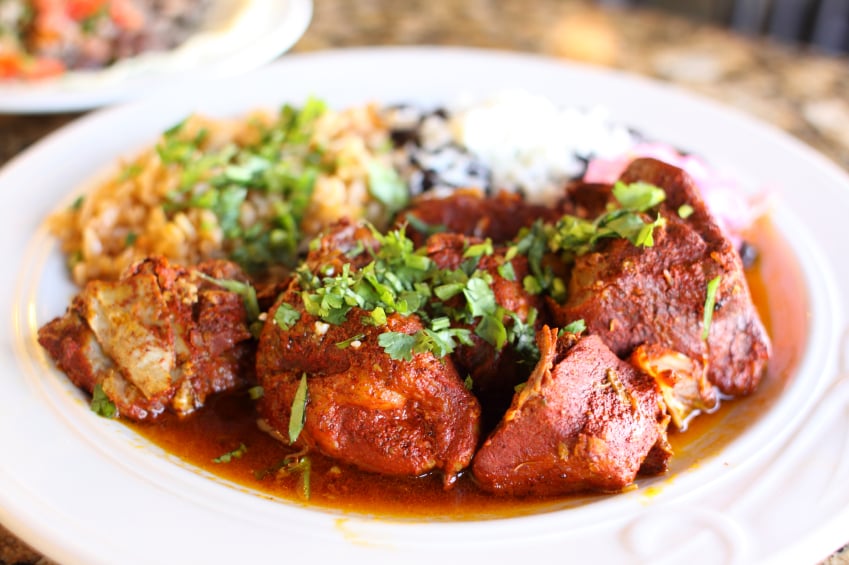 Mexican pork, achiote