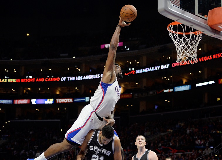 at Staples Center on February 19, 2015 in Los Angeles, California. NOTE TO USER: User expressly acknowledges and agrees that, by downloading and or using this Photograph, user is consenting to the terms and condition of the Getty Images License Agreement.
