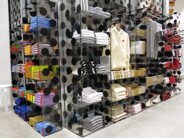 Dover Street Market menswear shop New York