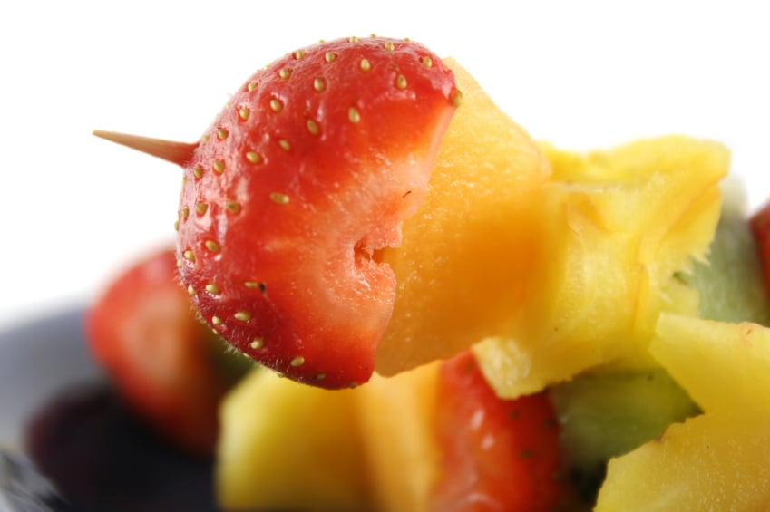 fruit skewers
