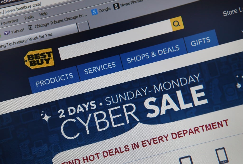online shopping cyber monday