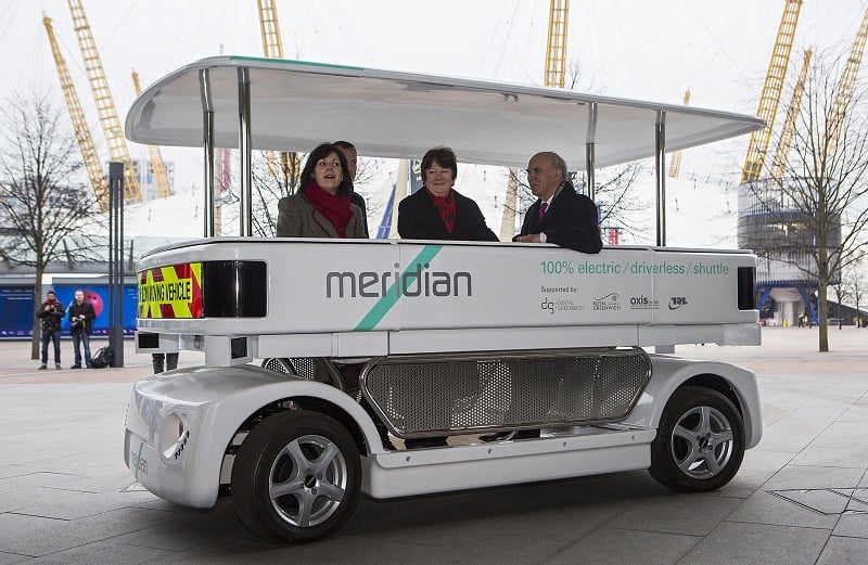 BRITAIN-TRANSPORT-DRIVERLESS CAR