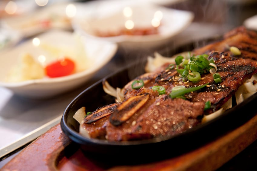 Korean beef ribs