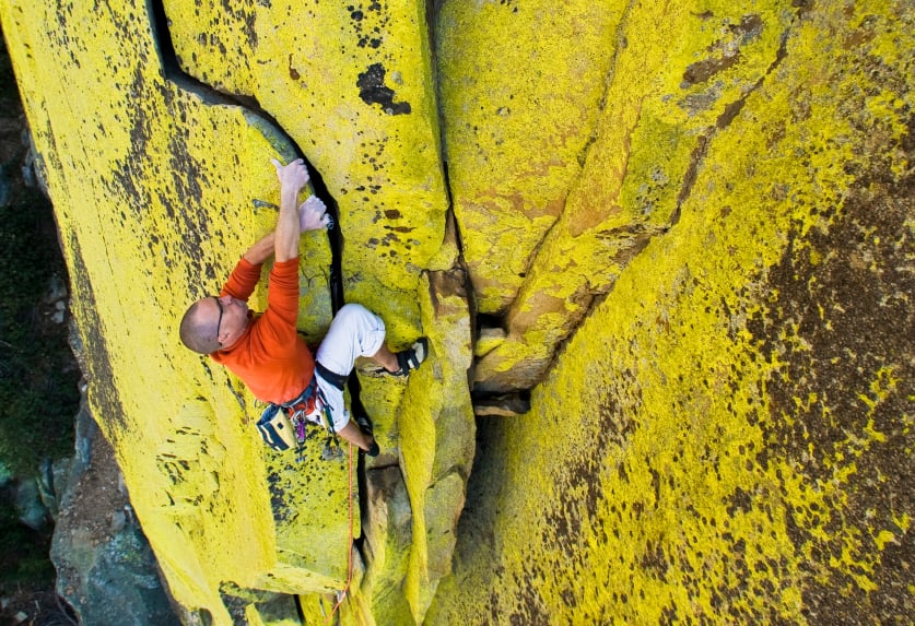 rock climbing