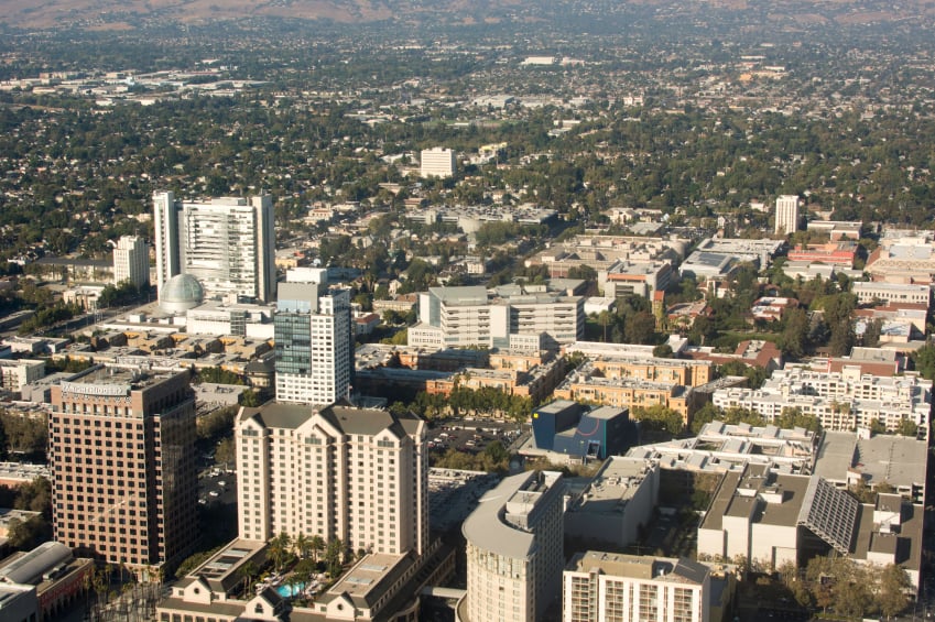San Jose, California skyline 