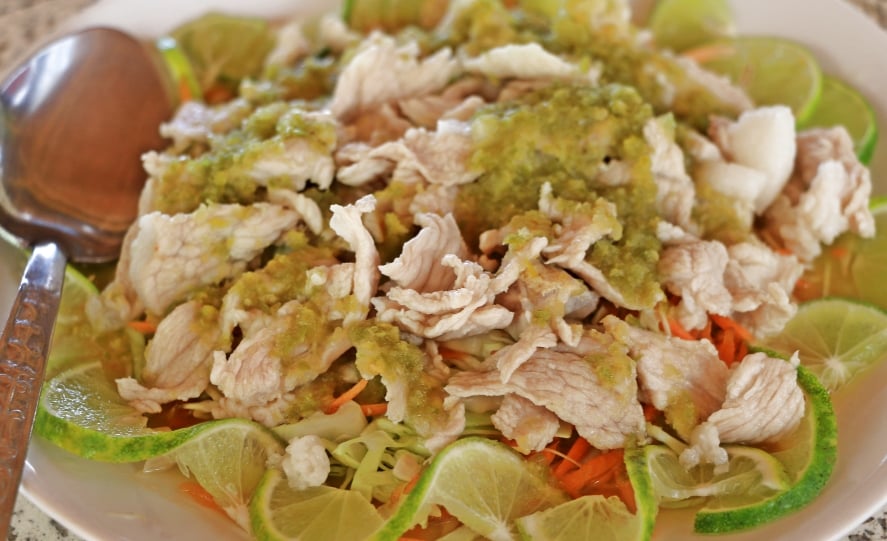 Thai green curry, pork