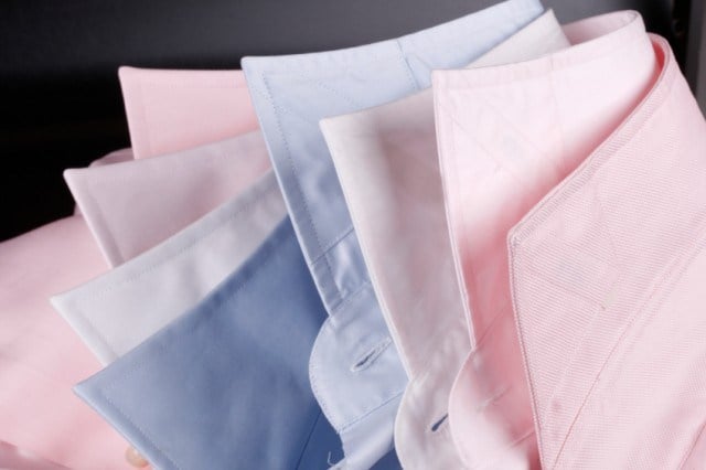 colorful shirt collars