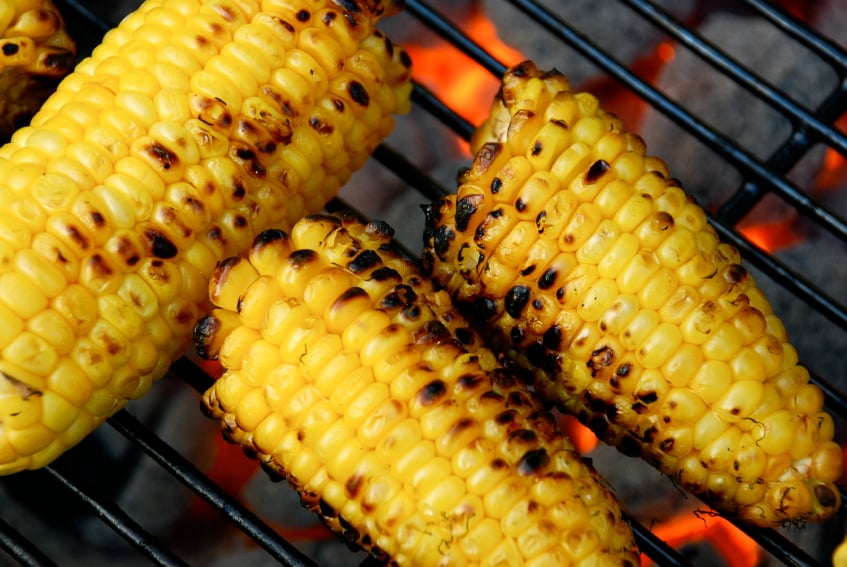 grilled corn on the cob
