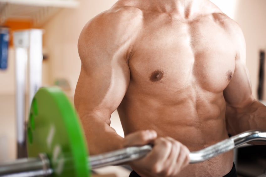 Lifting a barbell