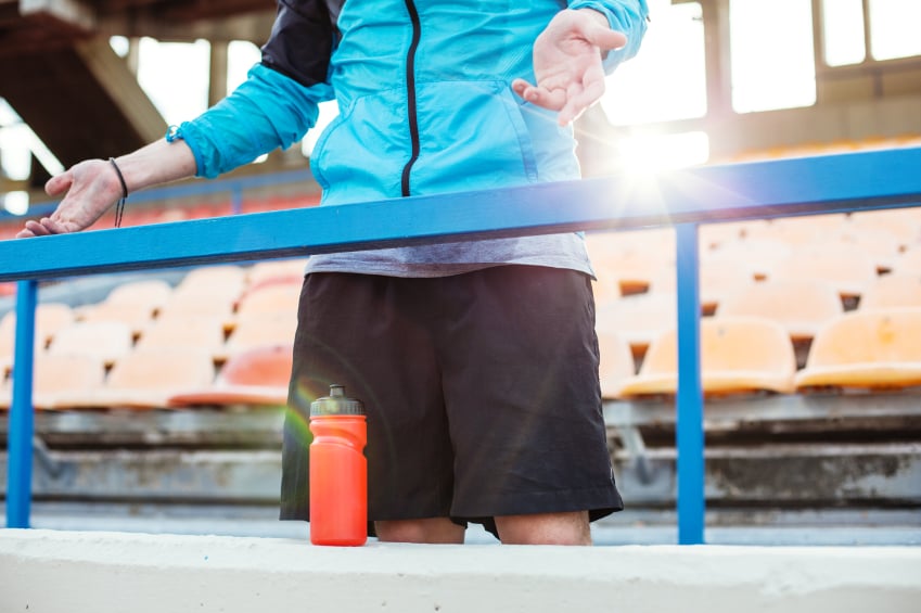 Stadium stairs, workout