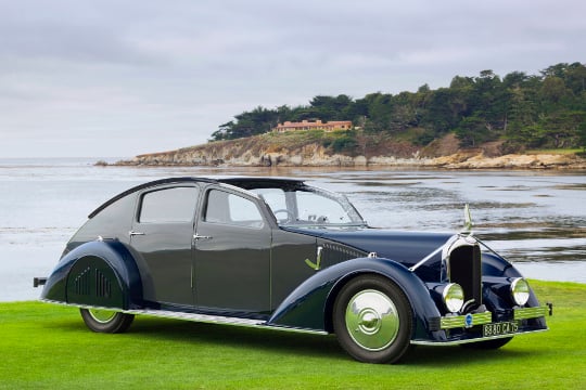Used Courtesy of Pebble Beach Concours d'Elegance