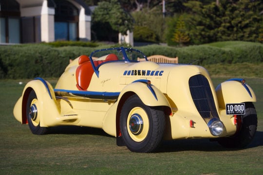 Used Courtesy of Pebble Beach Concours d'Elegance
