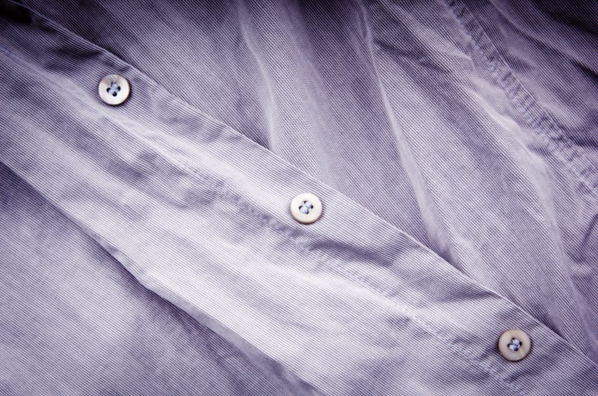 a wrinkled shirt