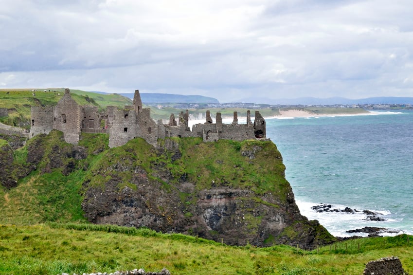 Ruins of an Irish castle