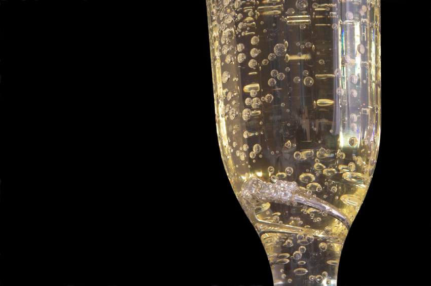 Engagement Ring in Champagne