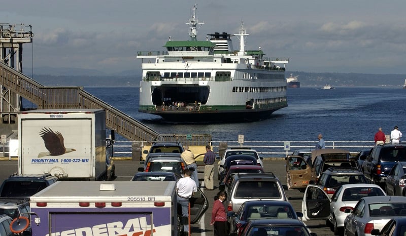 A large ship
