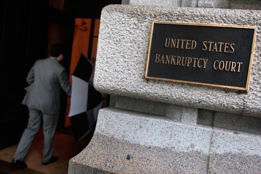 sign for bankruptcy court