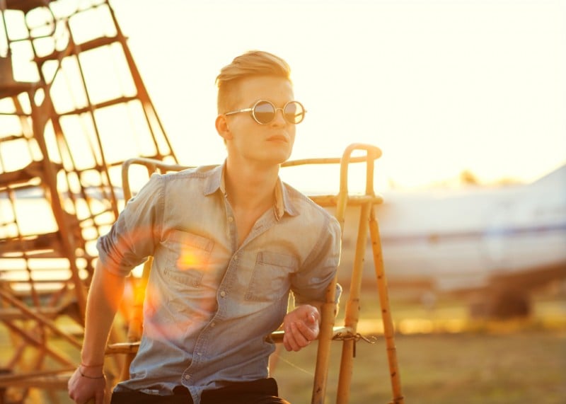 a stylish man