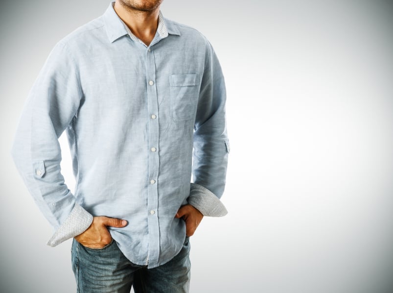 Man wearing casual shirt, style, apparel, clothes