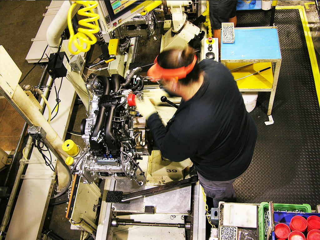 Subaru plant