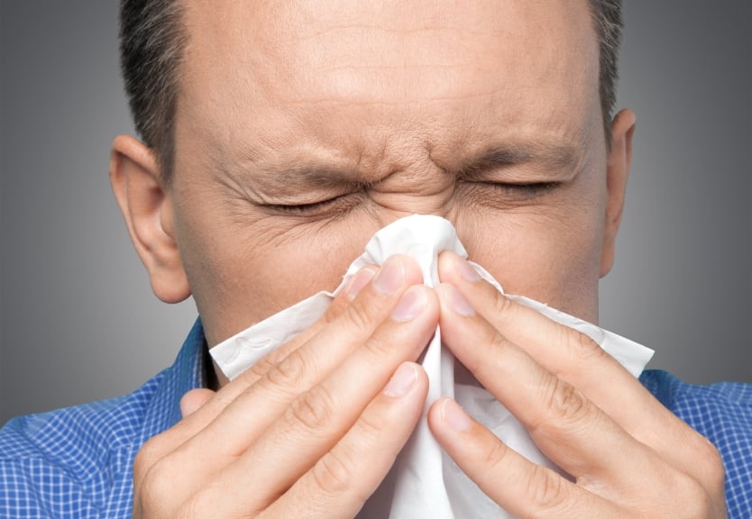 Sneezing, Cold And Flu, Flu Virus.