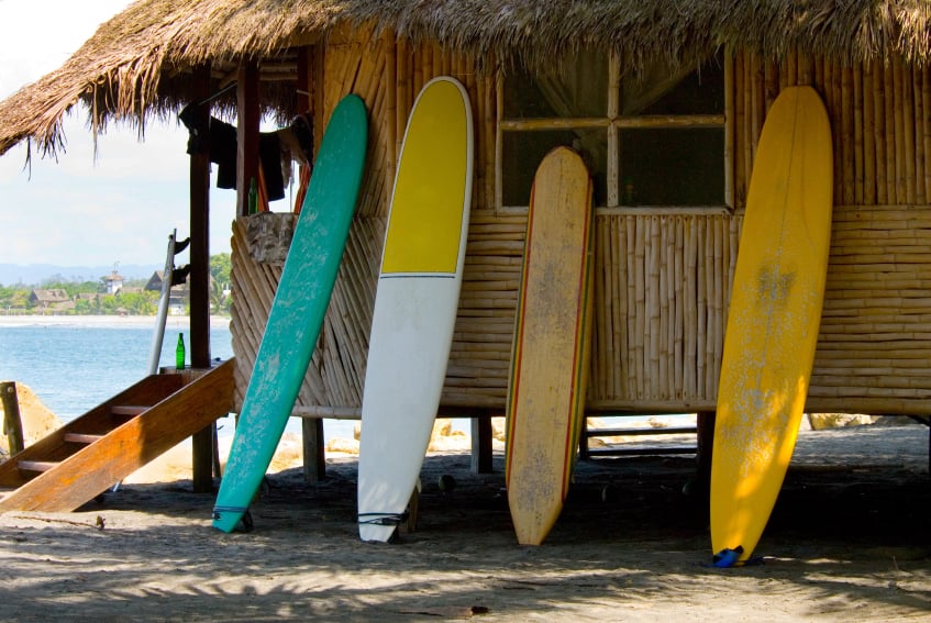 Surf Boards, beach