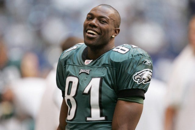 Wide receiver Terrell Owens