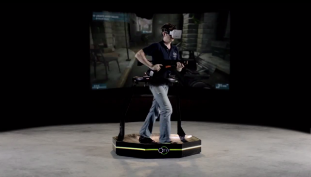 Virtuix Omni VR game system