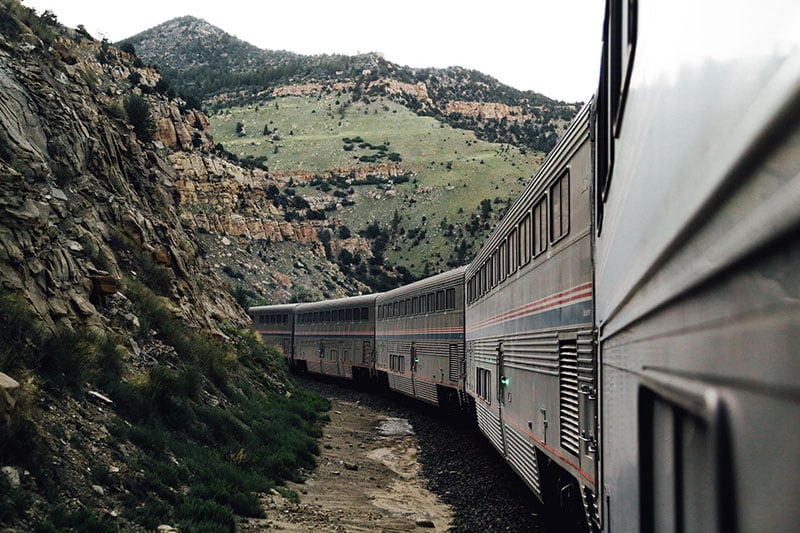 california zephyr, train