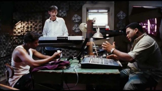 Terrance Howard, DJ Qualls and Anthony Anderson in 'Hustle & Flow'