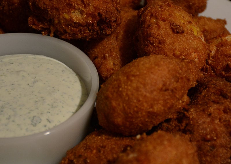Mexican Street Corn Fritters